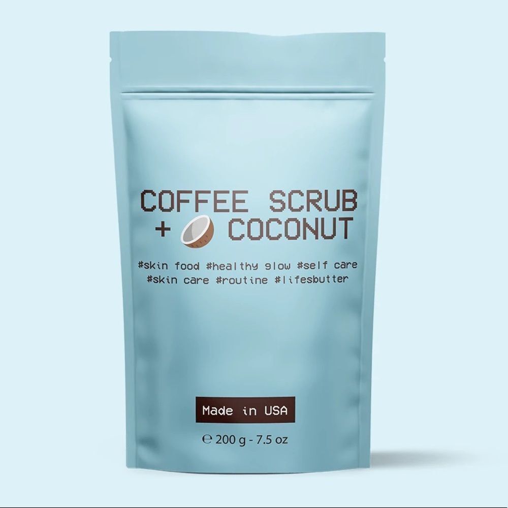 NWT Life’s Butter #Skinfood Coffee Scrub with Coconut